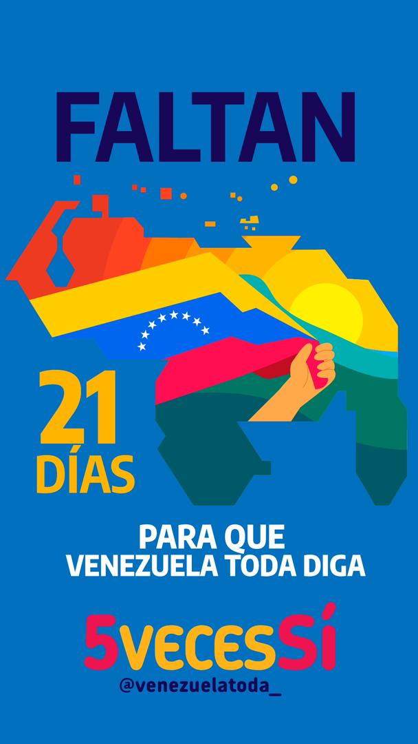 #ChocaEsos5PorElEsequibo

Mi pana, nuestro territorio se defiende.

Buen domingo Venezuela 🖐🏿