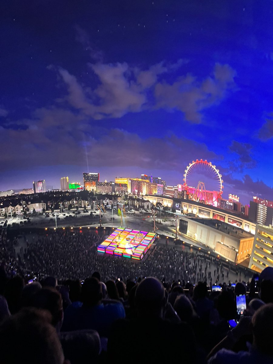 WTNAdventures's tweet photo. From our Vegas trip 2 weeks ago.  Took whole fam to see U2 in the sphere.  Just an amazing experience!  Need to write a blog post about it.  Also Still need to write my Romania posts too 🤦‍♂️😅, so behind, lol.  After Thanksgiving I should have plenty of time to write. https://t.co/1CMP9EMN6o