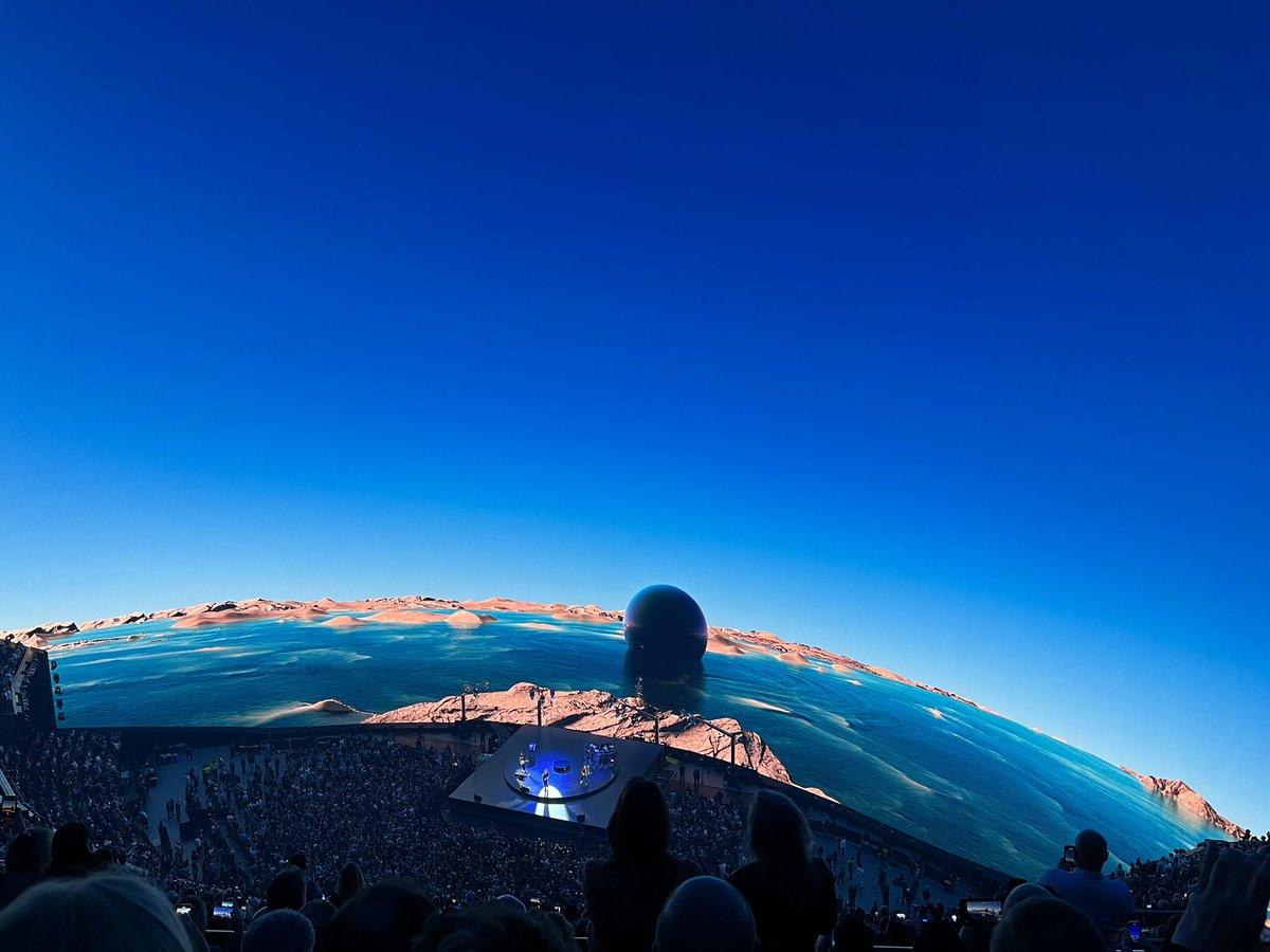 WTNAdventures's tweet photo. From our Vegas trip 2 weeks ago.  Took whole fam to see U2 in the sphere.  Just an amazing experience!  Need to write a blog post about it.  Also Still need to write my Romania posts too 🤦‍♂️😅, so behind, lol.  After Thanksgiving I should have plenty of time to write. https://t.co/1CMP9EMN6o