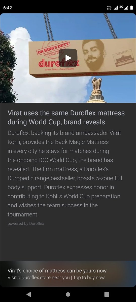 So when are you going to stop this #paid_news kind of thing. You do advertisement in the name of news.Labale it as ad not as normal news. Be responsible.@inshorts