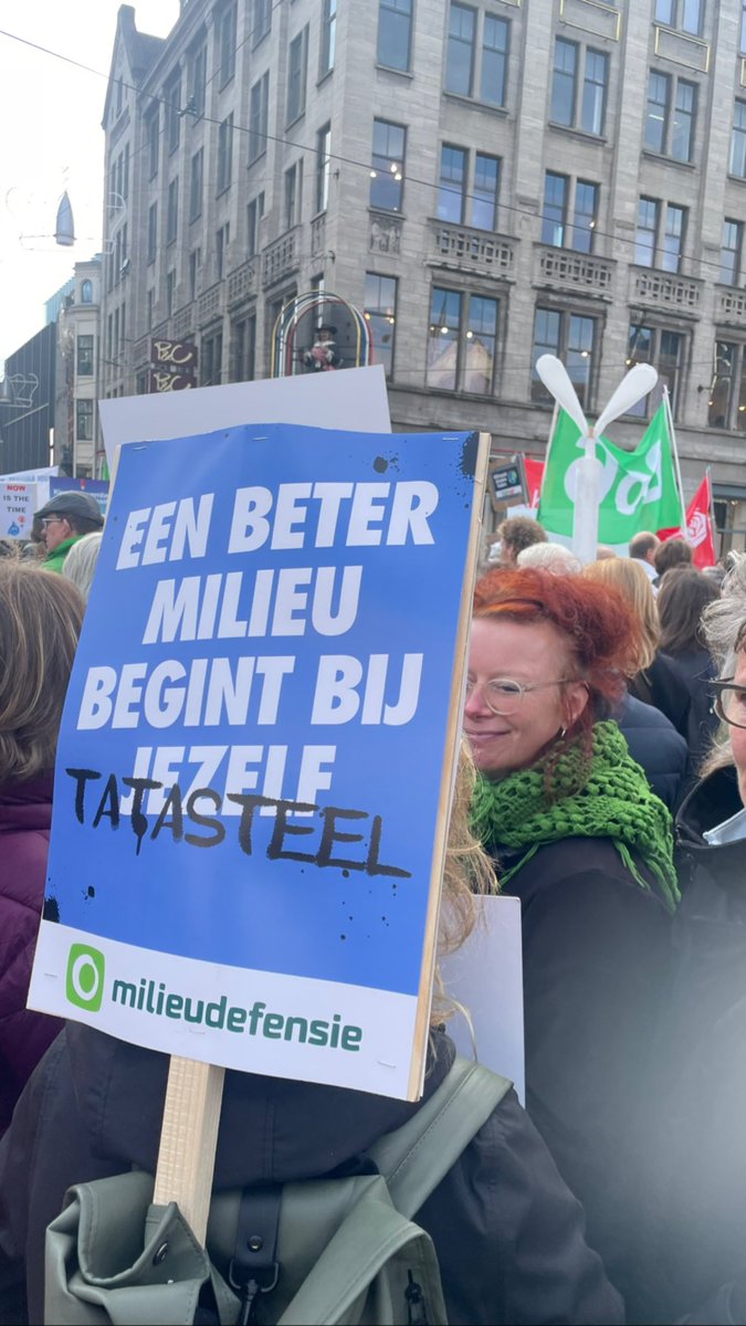 FrisseWindNu's tweet image. Wij zijn met meer. - #klimaatmars