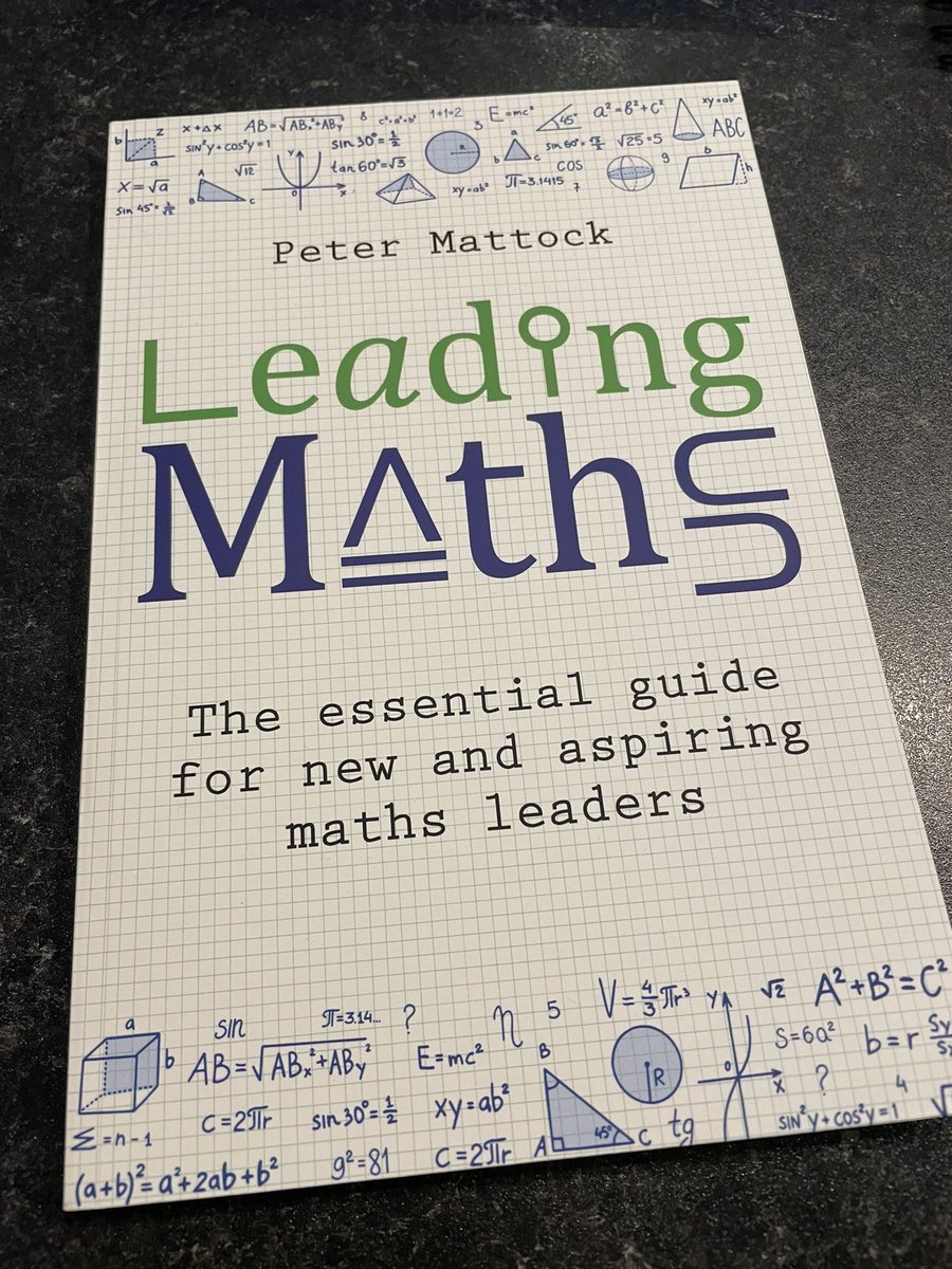 mathsjem's tweet photo. Two great new books for maths teachers arrived in the post this week. 👍 https://t.co/rv9qg2NqLN