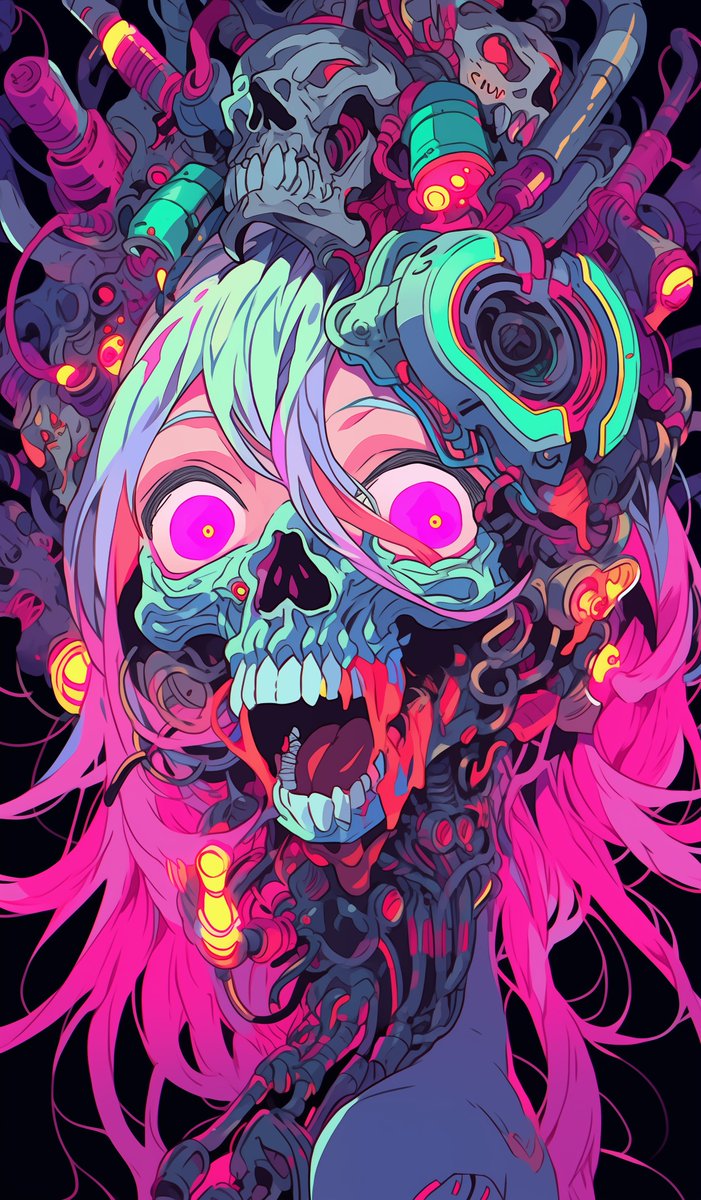 LilacShinobiAI's tweet photo. Day 82 of AI art: Skull Cutie
.
.
.
#ai #animeart #aiart #aiartist #aiartcommunity #midjourney #nijijourney #aiartindia #indianaiartist https://t.co/eTdm7fVxcT