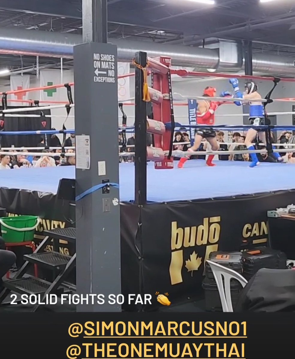 capper_world's tweet photo. Great night of fights @straightgwap 👊 Shout out Simon "Bad Bwoy" Marcus 🇯🇲 🏆 #MuayThai #Toronto https://t.co/iYrLumDTg4