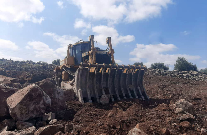 2023-11-12
استصلاح نحو 285 دونماً لاستثمارها في #زراعة #المحاصيل الحقلية ب #السويداء