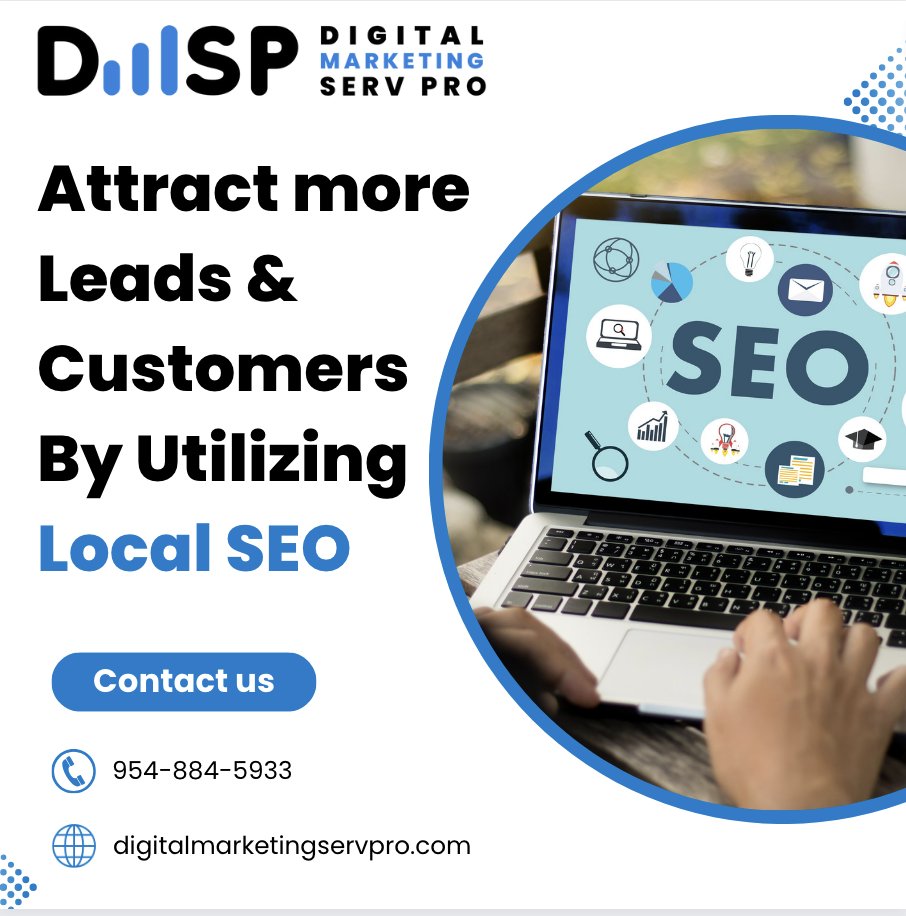 DMSPSEO's tweet image. Elevate your local presence with our Local SEO Services! 

digitalmarketingservpro.com/services/local…

We specialize in community engagement and targeted visibility. Connect with us at 954-884-5933 to rule your local market today. 📍🌐 #LocalSEO #CommunityVisibility #DigitalMarketing