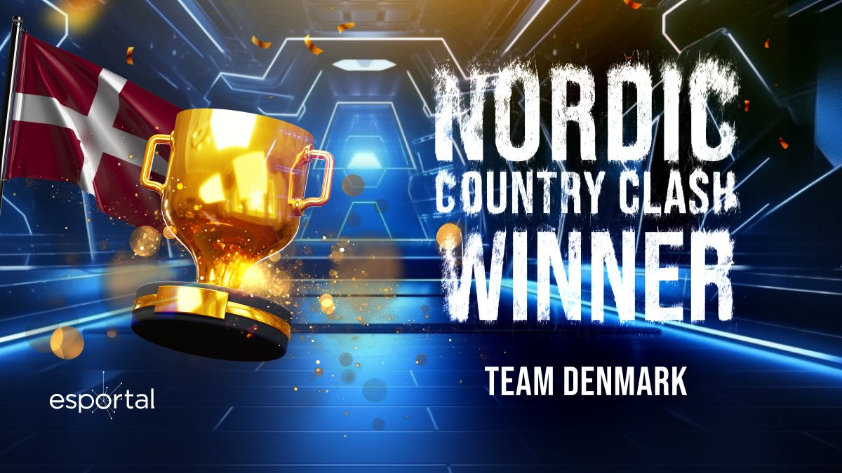 EsportalDK's tweet photo. Vi slog @esportalfi i finalen af Esportal Nordic Country Clash! 👏

Resultat 2-1 ⤵️
🟢 13-10
🔴 13-9
🟢 16-14

Fantastisk spillet @rasmus_bendix, @Jonas_Sorensen_, @JhookCS2Tips, @F8deCS &amp; @HemmeligeLaerke, GGWP! 🥳 https://t.co/0VTfX99rpx