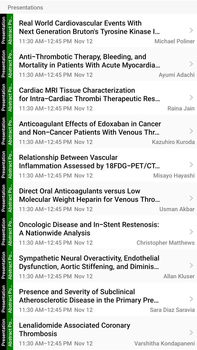 CampbellMDPhD's tweet photo. #AHA23 Sunday #CardioOnc Poster Session!

11:30am in Zone 4

Targeted Therapies 💊 &amp; Vascular Complications 
- BTKs 
- Anticoagulation 🩸
- Lenalidomide Thrombosis
- In-stent Restenosis in Cancer 🎗

#CLCD #CardioTwitter https://t.co/7jqwLlQzYO