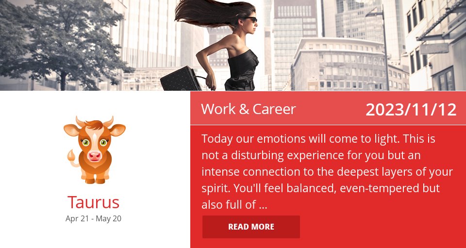 taurus_scope's tweet image. Work &amp;amp; Career Horoscope for Nov 12, 2023 =&amp;gt; Read the rest at: dailyhoroscopes.net/taurus.html?da… How did we do? #Taurus #TaurusCareer #TaurusPower