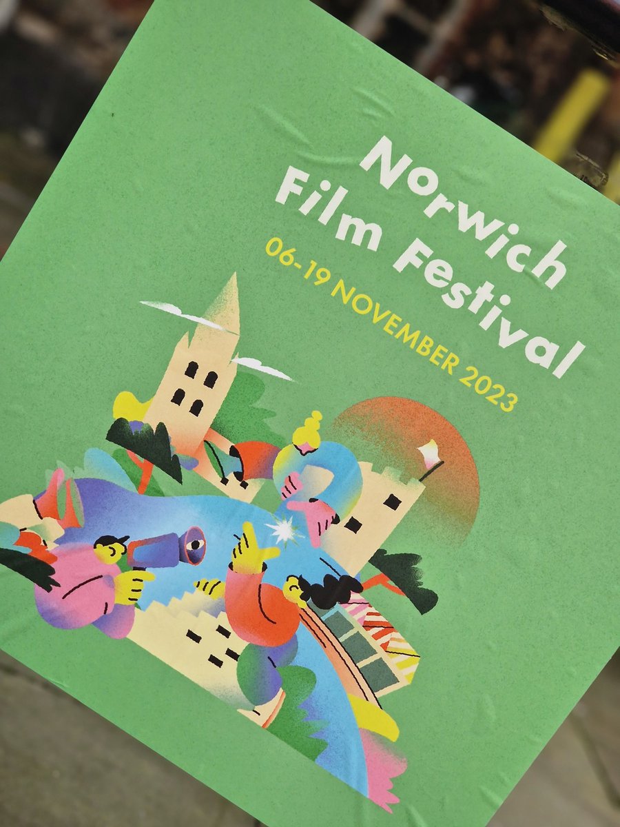 Delighted to have arrived at @norwichfilmfest for SAFE screening as part of Mix Tape vol 2 at the Forum at 14h30 @Debbie_Howard1 @BigBuddhaFilms @WellingtonFilms @LauraJBayston #vawg