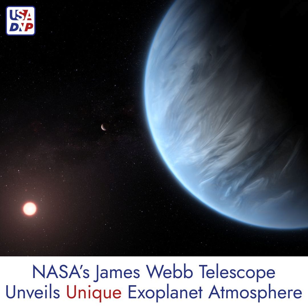 UsaDnp's tweet photo. #NASA's #JamesWebbTelescope! 🌌🔭 unveils an #exoplanet's atmosphere like never before, reshaping our understanding of distant worlds! 🪐Join us in exploring the wonders of the #universe!🚀🌟
Know more: https://t.co/dr0GweYOTQ
#USADNP #SpaceDiscovery #CosmicWonders #WebbTelescope https://t.co/SGPKtSRLO1