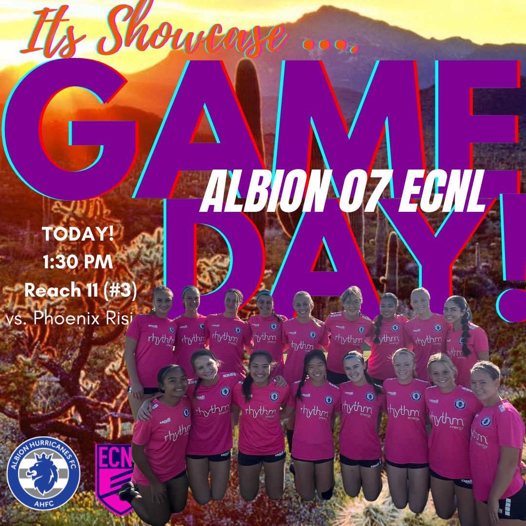 It’s Sunday! Last game of ECNL PHX 🌵🌅🏜️Let’s go! Coaches, You need to see these 07s…Come out and watch us play! 🗓️Today! 🆚 Phoenix Rising ⏰1:30 PM 📍Reach #3 #ahfcfamily #ahfcsoccer @PrepSoccer @ImYouthSoccer @EcnlTexas
