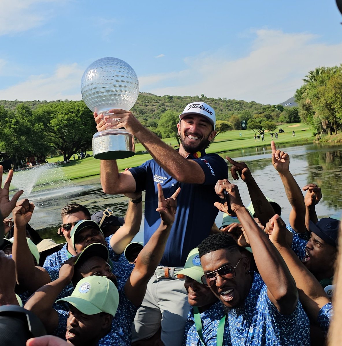 Congratulations to our 2023 Nedbank Golf Challenge winner, Max Homa! 🏆