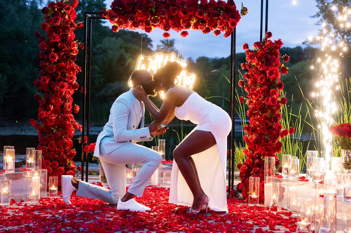 F10Studio's tweet photo. A moment, a yes, a forever. 💍❤️

If you're planning your 2024/25 wedding, we still have limited availability - click the link in bio to get started to check your dates. Reach out sooner than later as we're currently 70% booked for 2024 & about 50% for 2025! 

Photographer: @f10studio
Videographer: @f10film
Planning, setup & florals: @perfectproposal.to

#f10studio #f10film #torontoweddingphotographer #engagement #shesaidyes #isaidyes #proposal #weddingbells #engaged #myfiancé #torontoproposal #engagement #engagementring #engagedaf #proposalideas #blacktorontoweddingphotographer #blacktorontophotographer #bridetobe #fiance #fianceera #ringbling #ringselfie #engagementring #weddingproposal #proposalgoals #ido #futuremrs #heputaringonit #engagementphotos #fiance