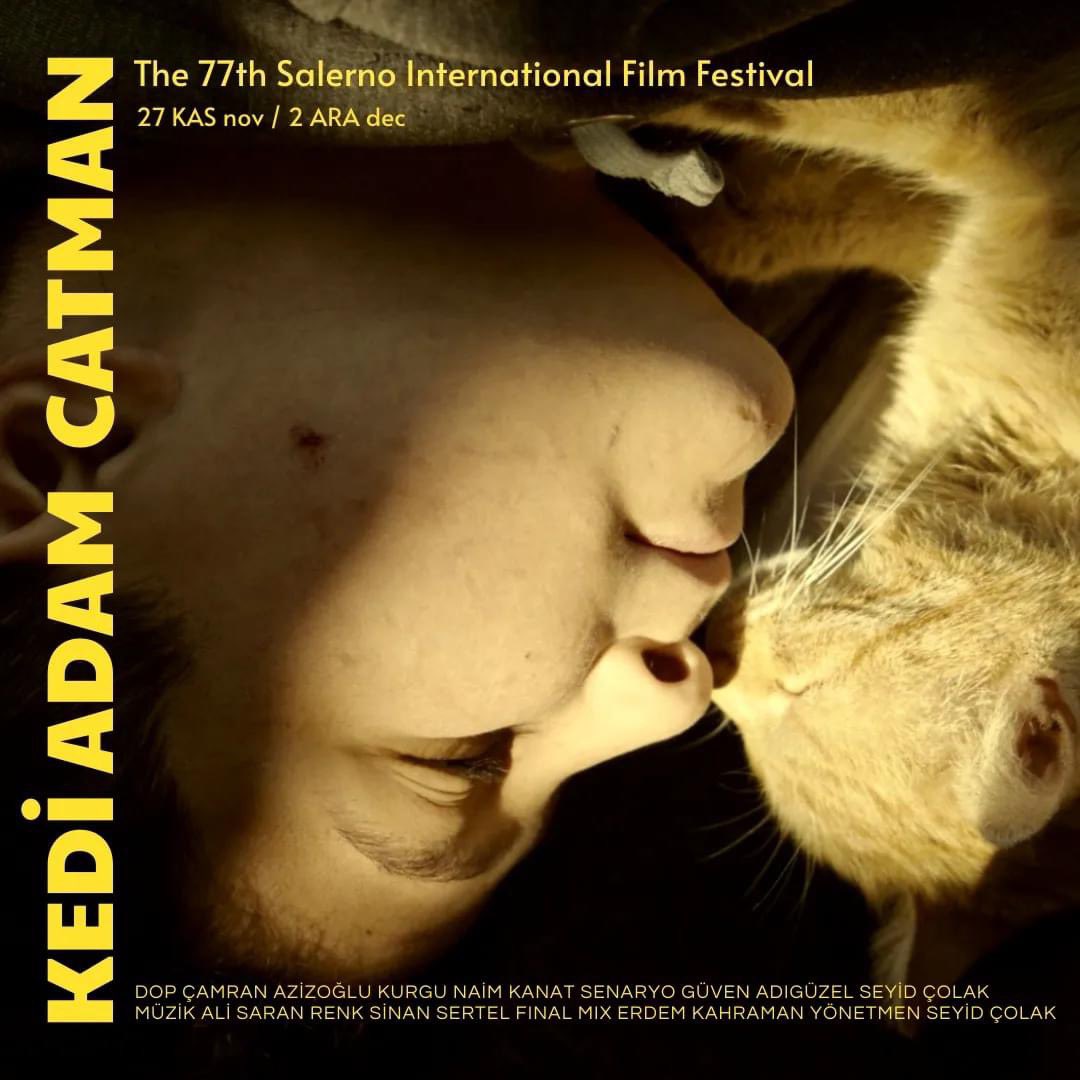 The documentary “CATMAN” by film maker <a href="/seyidcolak/">Seyid Çolak</a> has been selected by #SalernoInternationalFilmFestival which will be held from November 27 to December 2. #MohammadAlaaAljaleel #catmanofaleppo #catmanfromaleppo #theauthenticcatmanfromaleppo <a href="/CatManAleppo/">The Authentic Cat Man From Aleppo</a>