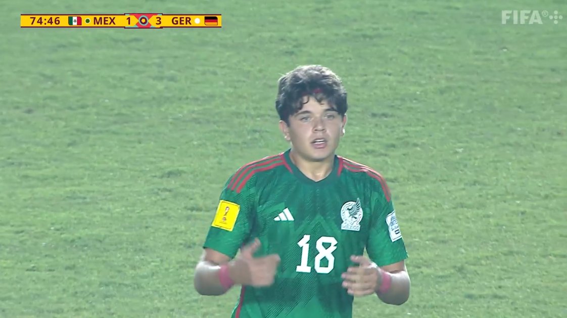 foet247europa's tweet photo. Mexico 1 Germany 3. Jiménez #MEXGER #U17WC https://t.co/HSKgc3Ymm3