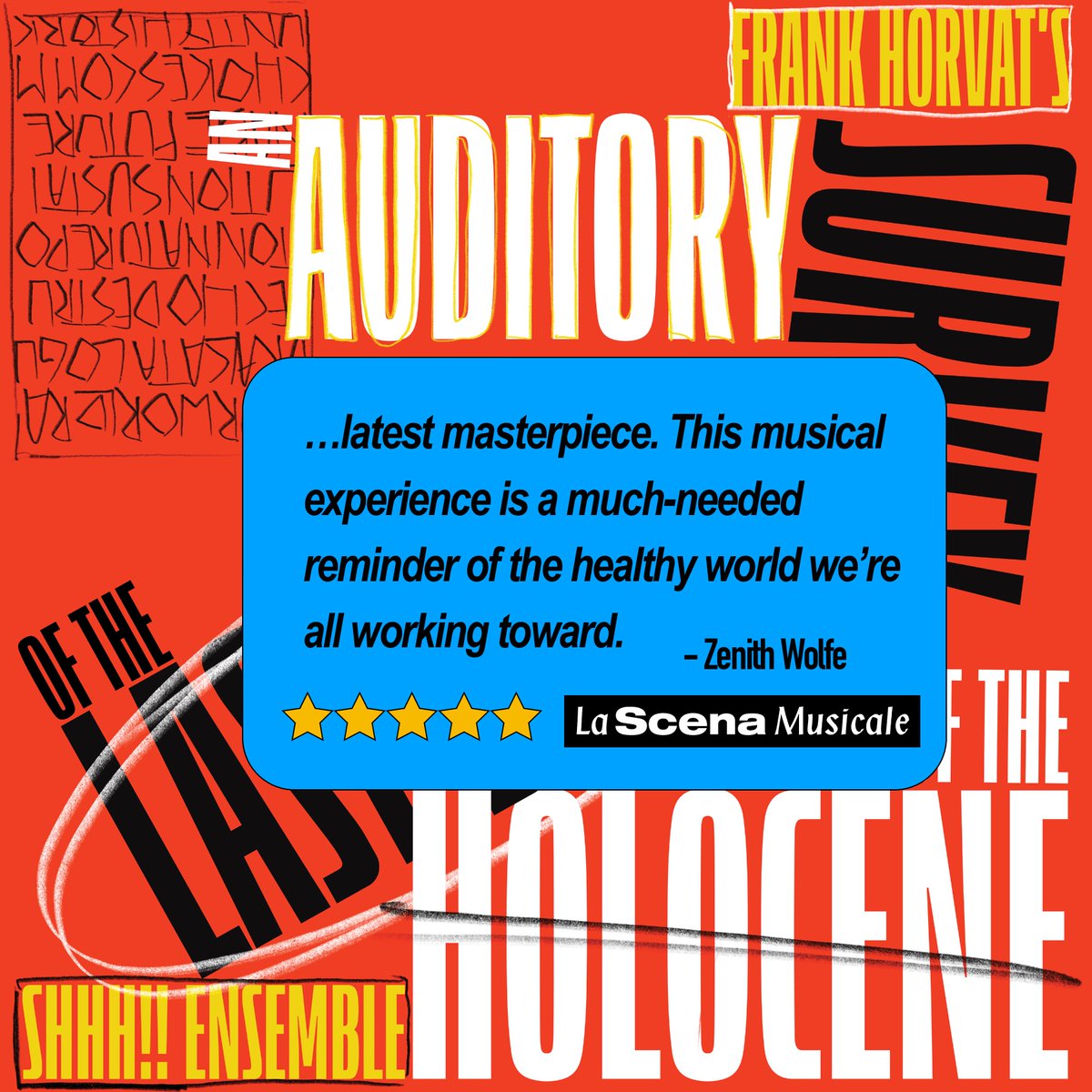 Humbled by review of <a href="/shhhensemble/">SHHH!! Ensemble</a> recording of my composition. Many THX <a href="/LaSCENA/">La SCENA</a>! 😊🙏❤️ We attempted to create a work that would resonate with listeners. Looks like we were on the right path.

Read review: myscena.org/zenith-wolfe/c…