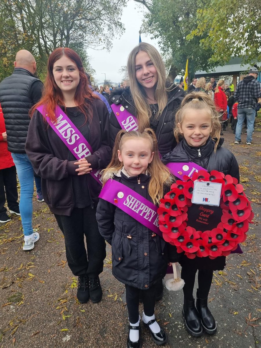 ShellEllis's tweet photo. @QueenboroughSN Delilah has been busy this weekend! Sat Sheppey Court 2023 had the Kent Court junior buffet. They was awarded 2nd junior court of season and Delilah was awarded 1st Rosebud! Today Sheppey Court 2023 attended Sheerness to show their respects for remembrance day. https://t.co/VGPxThV7n5