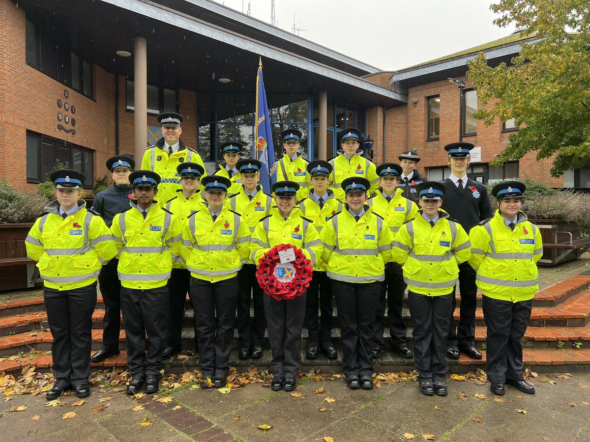StAlbansVPC's tweet photo. Today we attended the @StAlbansCouncil #RememberanceDay2023 service and parade on St Peter’s Street. #WeWillRememberThem https://t.co/2tJSeiSmIO