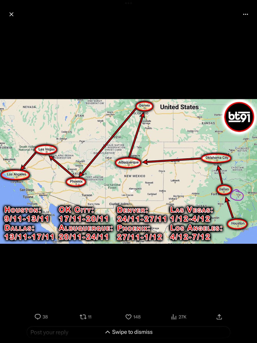 gypsyred44's tweet photo. @brandontan91 I see you will be in Dallas, TX next week but I have work.  You would be so close to Tyler. https://t.co/4eNhmpWGfm