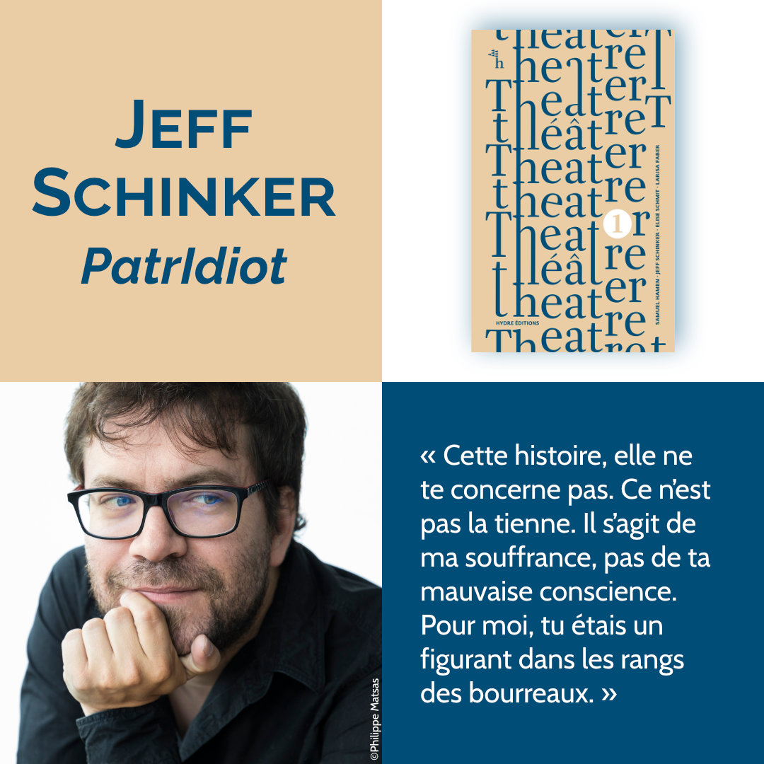 « Theater théâtre theatre Theater 1 » ! Avec des pièces de : Larisa Faber, Samuel Hamen, Jeff Schinker, Elise Schmit. Sortie le 27.11.