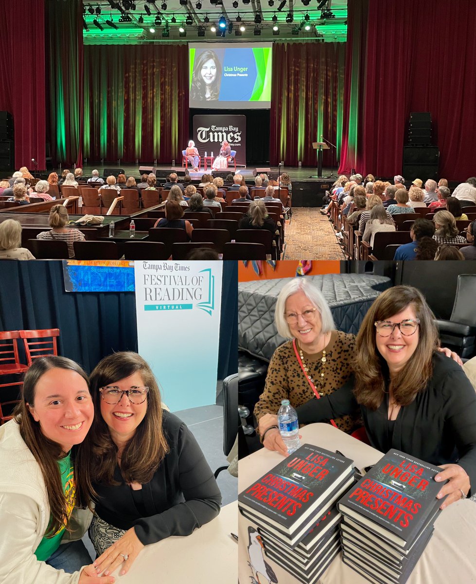 Another fantastic @TB_Times Festival of Reading! Great to spend the day with old pals and new, incl. authors @Connellybooks @legroff @vanessariley @roypeterclark @rayadverb @lanedegregory @postbaron. Huge thanks to @colettemb, @TomboloBooks, and all the readers who attended!