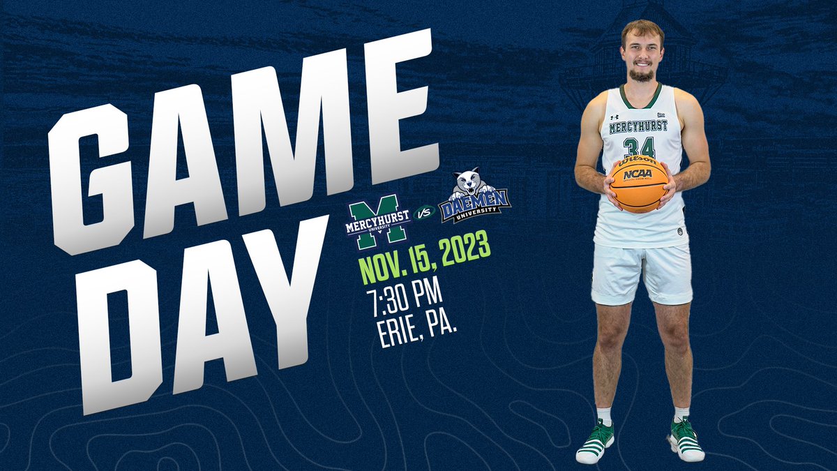 It is HERE. Today's our home opener!

🆚: Daemen
📍: Erie, Pa.
🕓: 7:30 PM
📺: bit.ly/3QLhosR
📊: bit.ly/3WVXE66