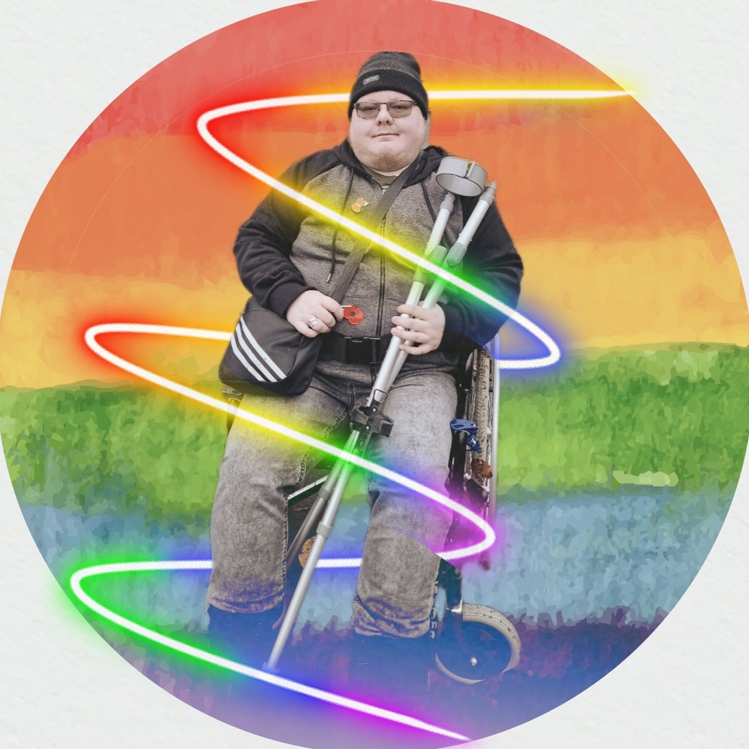 #NewProfilePic #lgbt #gay #gayman #wheelchairuser #wheelchair #ambulatorywheelchairuser #ambulatorywheelchairusersexist #crutches #spinalcordinjury #sci #caudaequinasyndrome #ces #ceswarrior #partialparalysis #paralysis #paraplegia #paraparesis