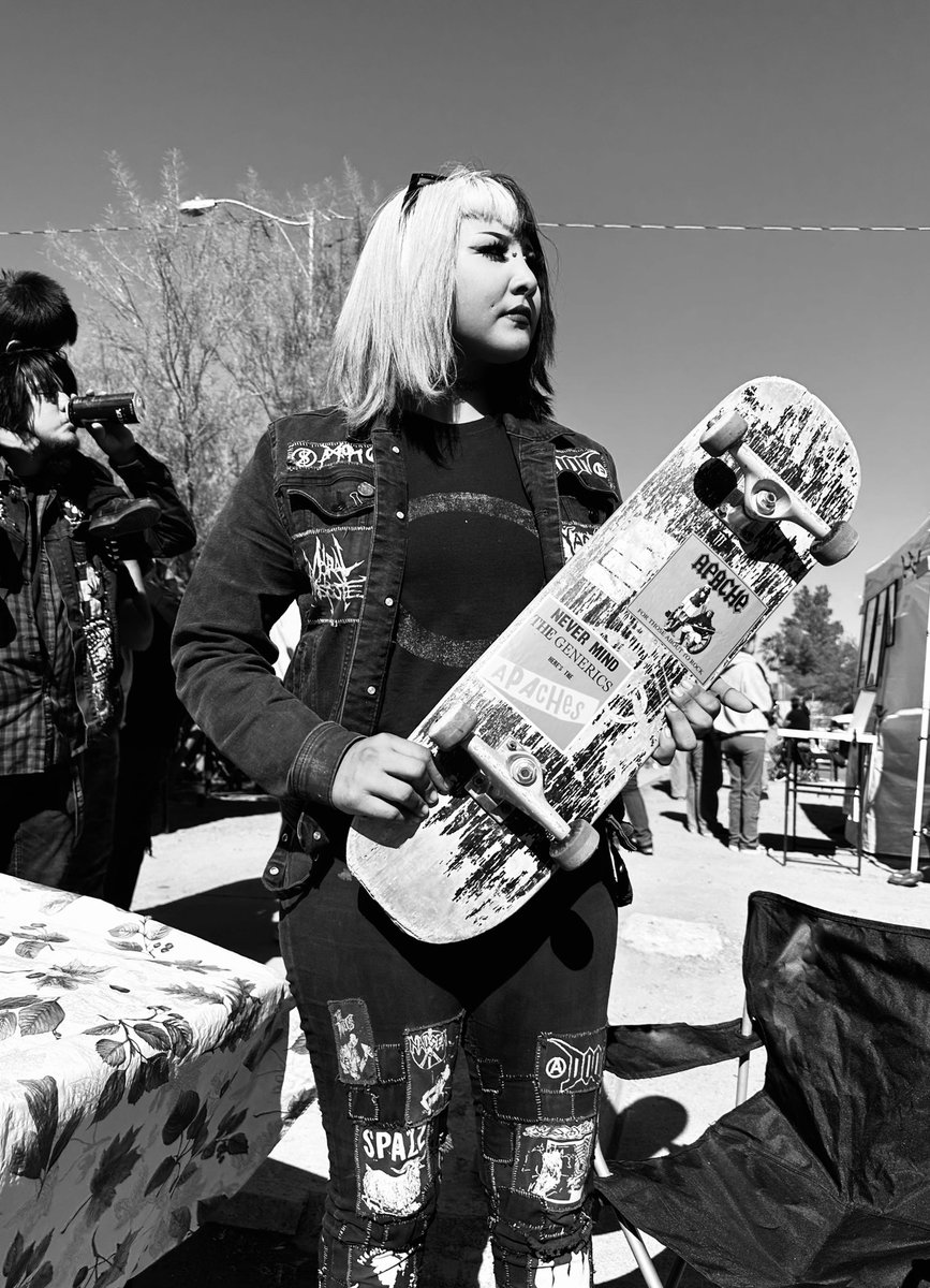 It was the annual San Carlos Veterans Day Skate Comp and we shot some pics of our life skating on the res w friends .