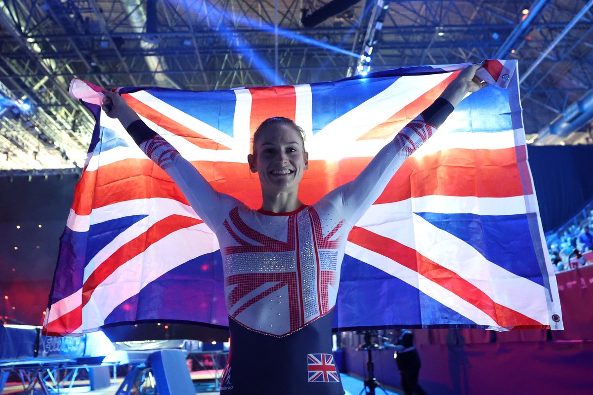 TeamGB's tweet image. An incredible achievement. An incredible gymnast.

Thirteen years after her debut at the event, Bryony Page has her fourth World Championship gold 🥇

#WTGC2023 | #TRAWorlds2023