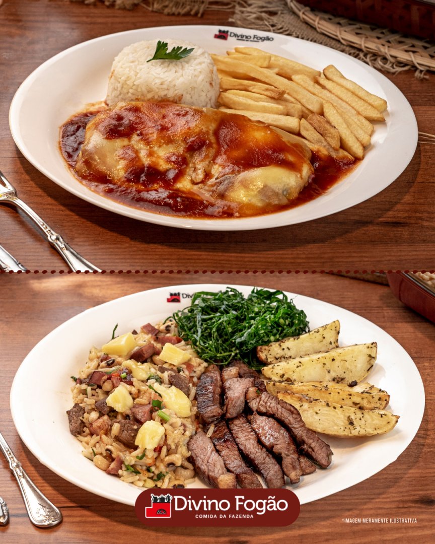 DivinoFogao's tweet photo. 🍽 Que tal uma aventura gastronômica hoje? Você pode escolher entre um prato tradicional que aquece o coração ou um prato típico cheio de sabores regionais. No Divino Fogão, temos opções para todos os gostos. Qual será a sua escolha hoje?  😊 

#EscolhaDoDia #TradicionalOuTípico https://t.co/cahVrSuD3K