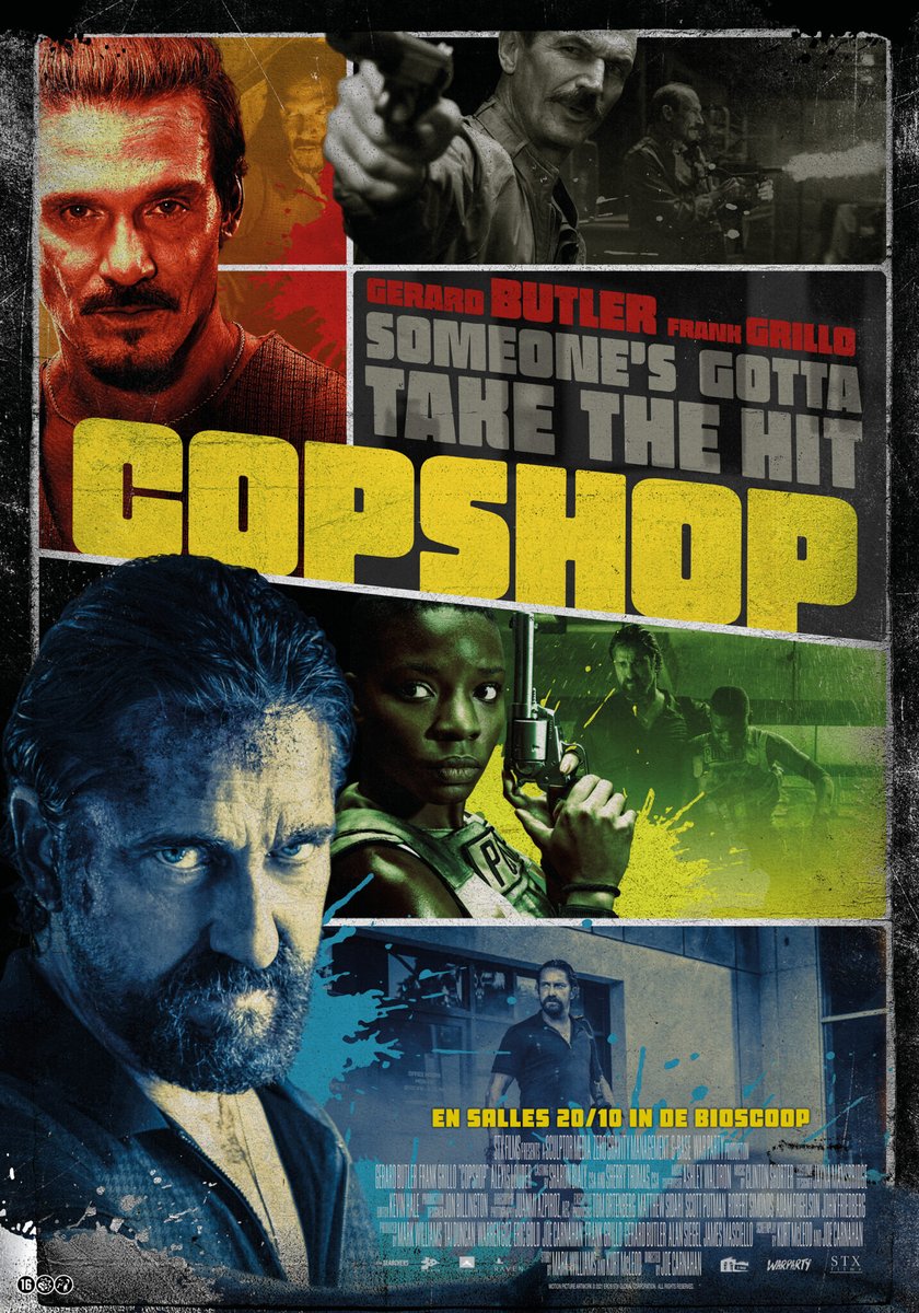'Copshop' izlemeye gidiyorum 🎥