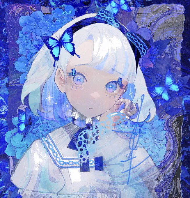 ブルーサファイアの夜*。꙳