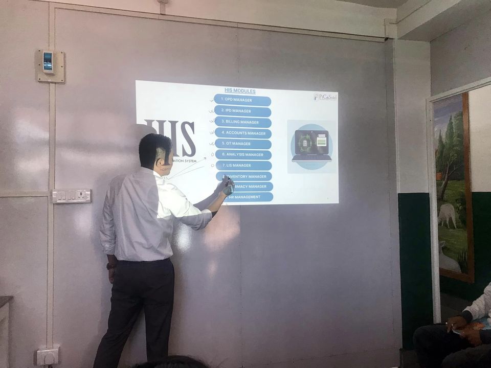 RojenTweet's tweet photo. @picasoidID Training (Day 1) for one of our newly inducted hospitals in Imphal, Manipur. Product deployed is PiCaSoid HIS (Hospital Information System). 👍
#picasoid #HIS #HospitalSoftware #ClinicSoftware #OPDsoftware #Teleconsultation #OnlineDoctors https://t.co/ZeWGkXNoiS
