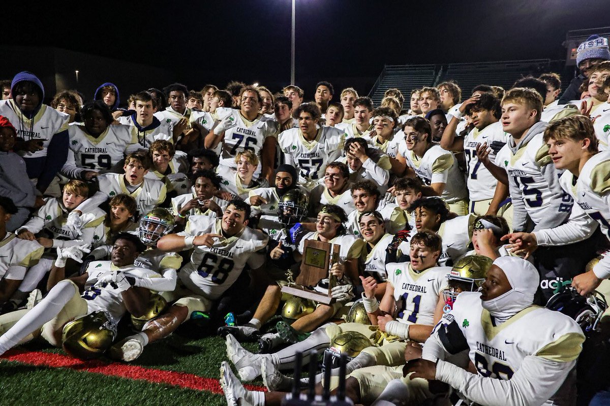 Wouldn’t have wanted to finish this season with any other group of brothers. Thank you Cathedral Football 🖤☘️. On to the next chapter.. 92/76 out.