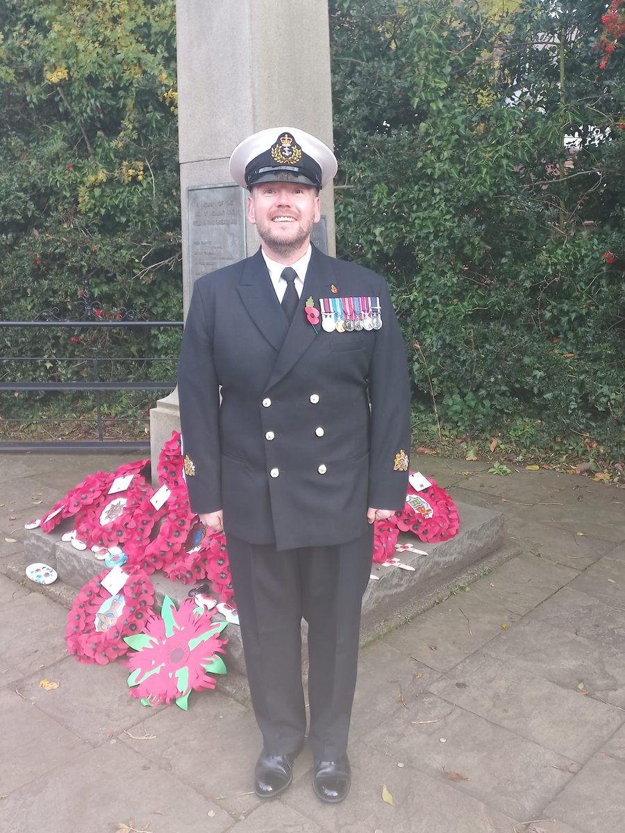 hammyd23's tweet image. Duty done and wreath laid in the local village I grew up in. A very proud moment today as Arch asked to lay it with me. #lestweforget2023 #lestweneverforget #ultimatesacrifice ⚓