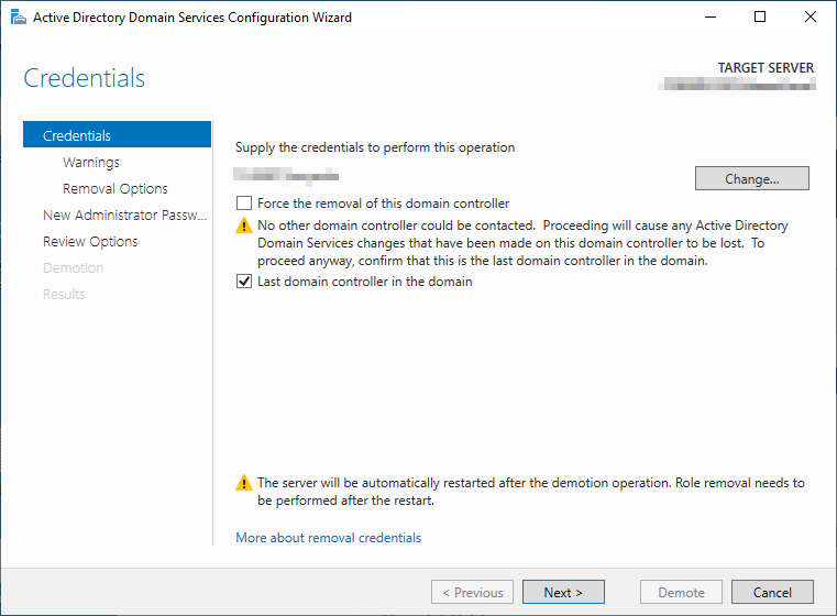checkditnl's tweet photo. Demoted my "last" domain controller today from my home network and thereby deleted my on-prem .local domain that was running since 2003. 😟

Going "completely" azure cloud only starting today! https://t.co/y870fqBBiQ