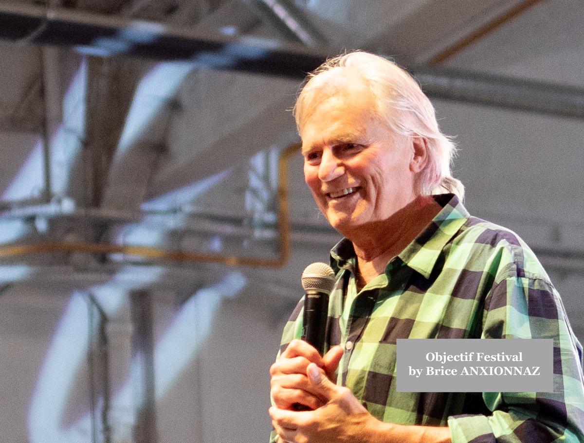 #HeroFestival 2023 Richard Dean Anderson in Marseille at the @HeroFestivalFR yesterday during the Q&A talk with the fans !!! #StargateSG1 #McGyver @GateWorld