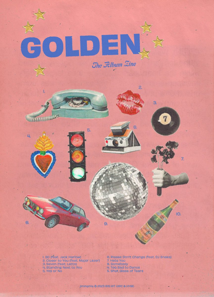 The Golden Magazine — Tracklist