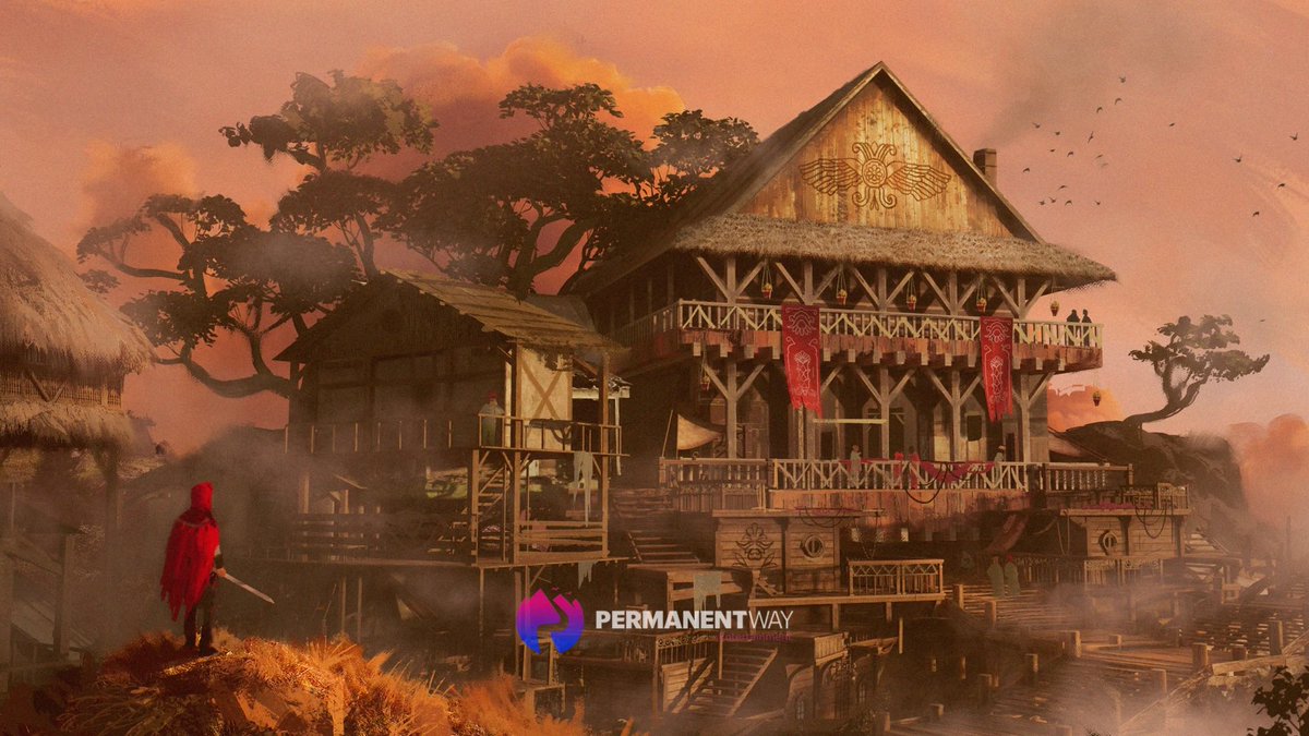 Here’s another glimpse of our upcoming #game project, the stunning #conceptart that captures the essence of an unexplored world.

Watch how the #thatchedroof and the wooden structure showcases the game's immersive ambiance!

#ConceptArt #2DArt #DigitalArt #Permanentwaystudio