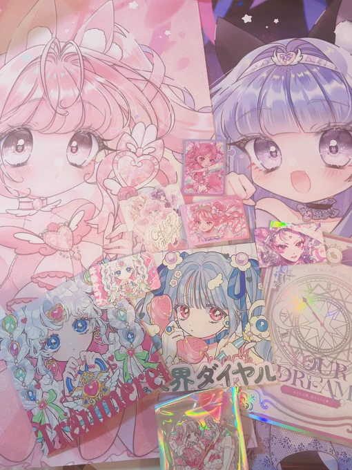 初参戦しました!
素敵な作品ばかりでこれから見たり飾ったりするのが楽しみです🤍
特にポスターは部屋に飾るのが楽しみすぎてテンションあがります!
ありがとうございました!🙌

 #デザフェス戦利品
#デザフェス58 