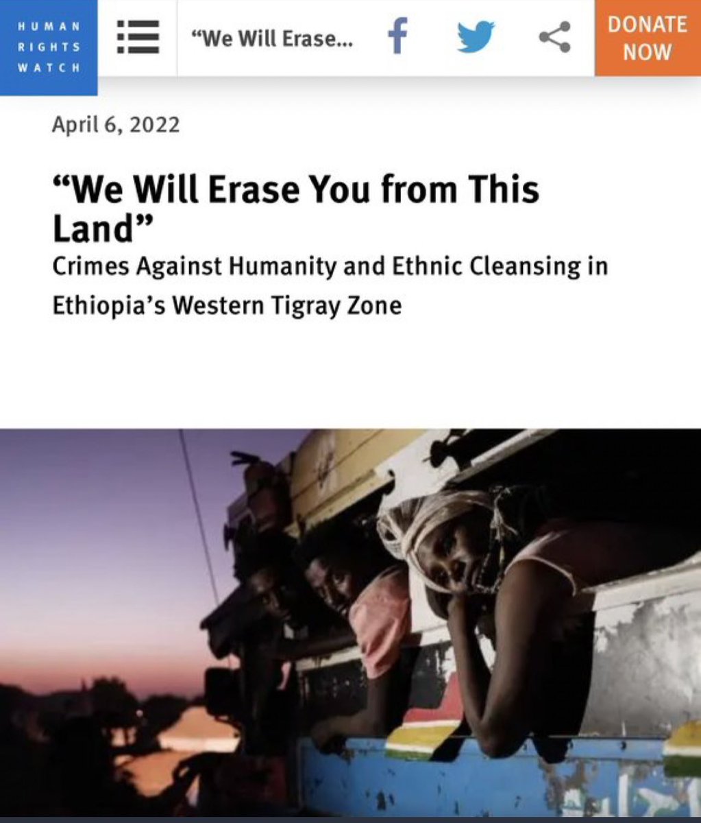 More than 3 years Tigray #MaikadraMassacre has been at the core of 🇪🇹 PM @AbiyAhmedAli’s genocidal project against the people of #Tigray. Abiy used the Amhara Fano militia & Eritrean troops to create a demographic change by wiping out ethnic #Tigrayans from #WesternTigray zone.