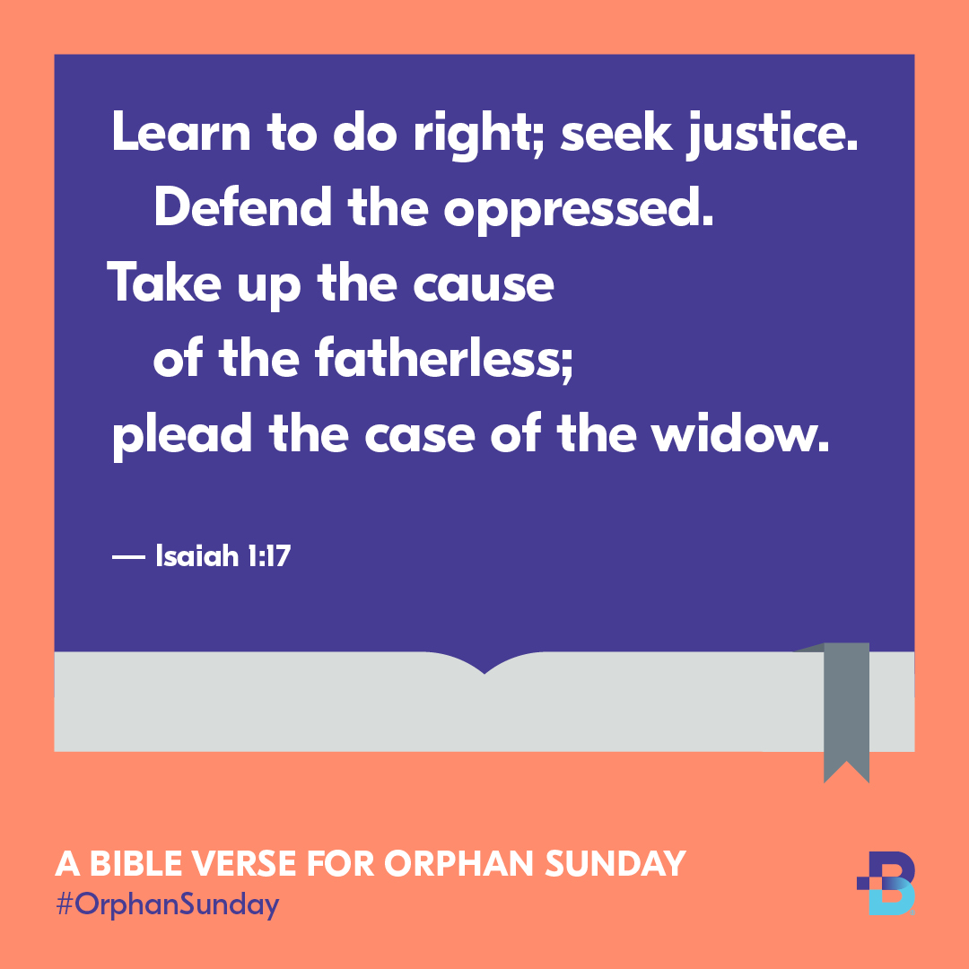 Bethany's tweet photo. This #OrphanSunday, reflect on Isaiah 1:17. 🫶
Join us in our mission in ensuring children and families around the world are safe, loved, and connected. https://t.co/JW4KG8WvmW