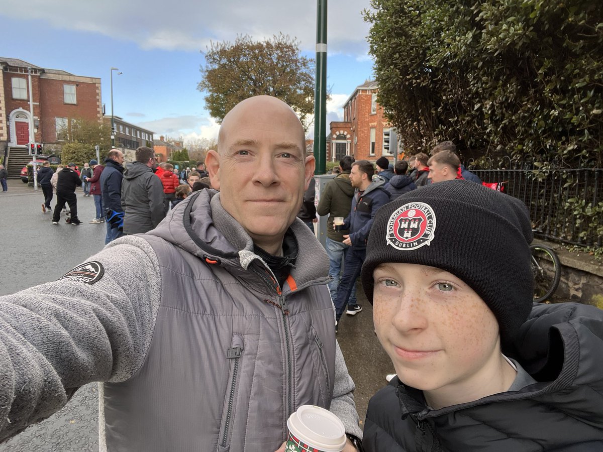 #BOHPAT #FAICup  Tom & dad.