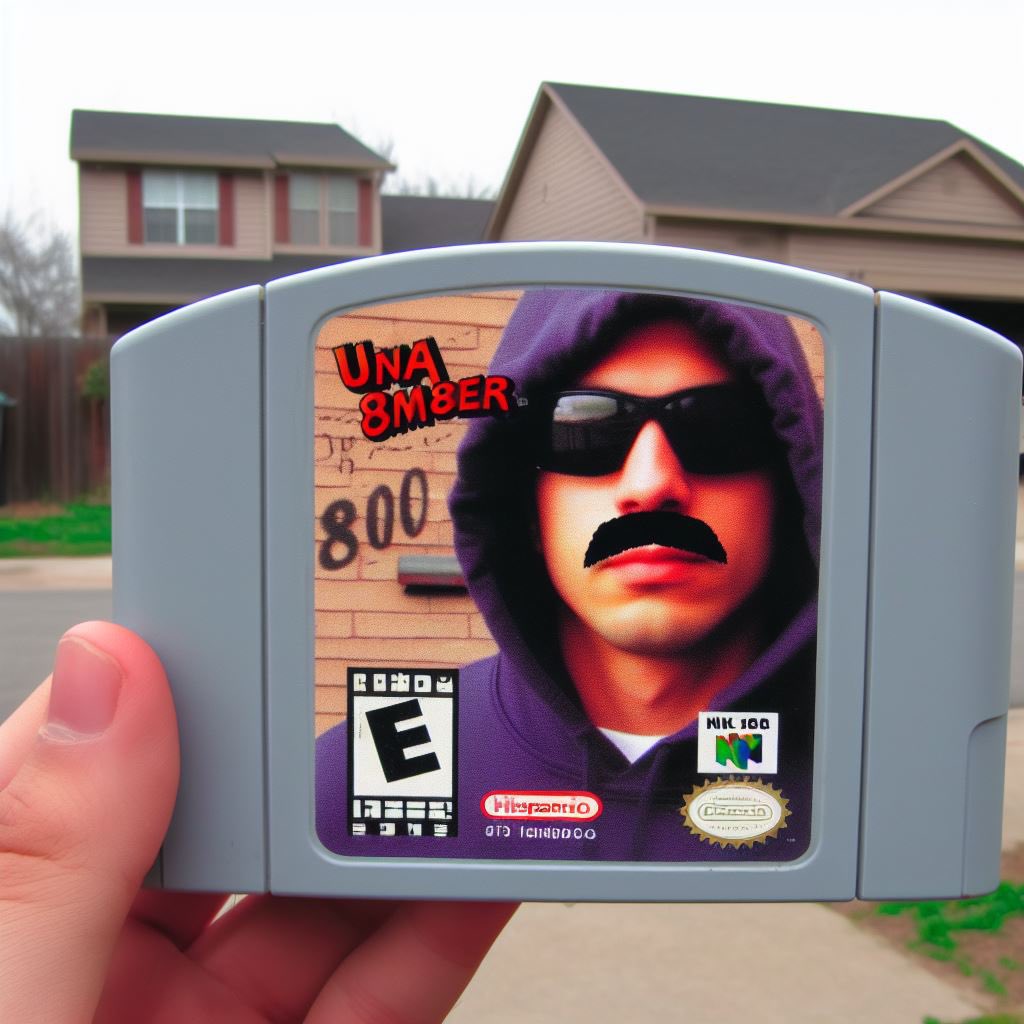 shane__willett's tweet photo. #ForgottenGames My mom 👩 caught 🚫 me with this 🎮 N64 game and made me throw it away. “Unabomber” 🎮 Did anyone ever play this, it was da bomb? https://t.co/9aeqpkpCy0