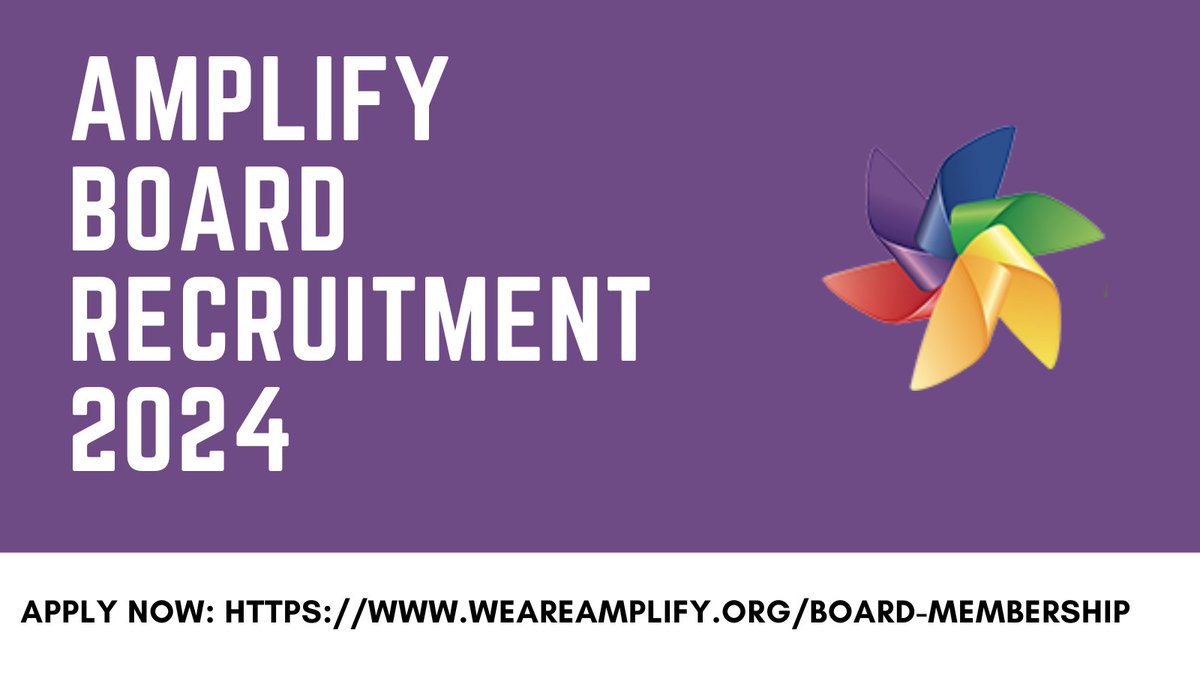 <a href="/AmplifyNGO/">Amplify</a> board of directors are proud to be part of a diverse community that supports historically excluded people in tech with study groups, leadership academy &amp; community building events

Apply to the board today to make an impact in diversifying tech:docs.google.com/forms/d/e/1FAI…