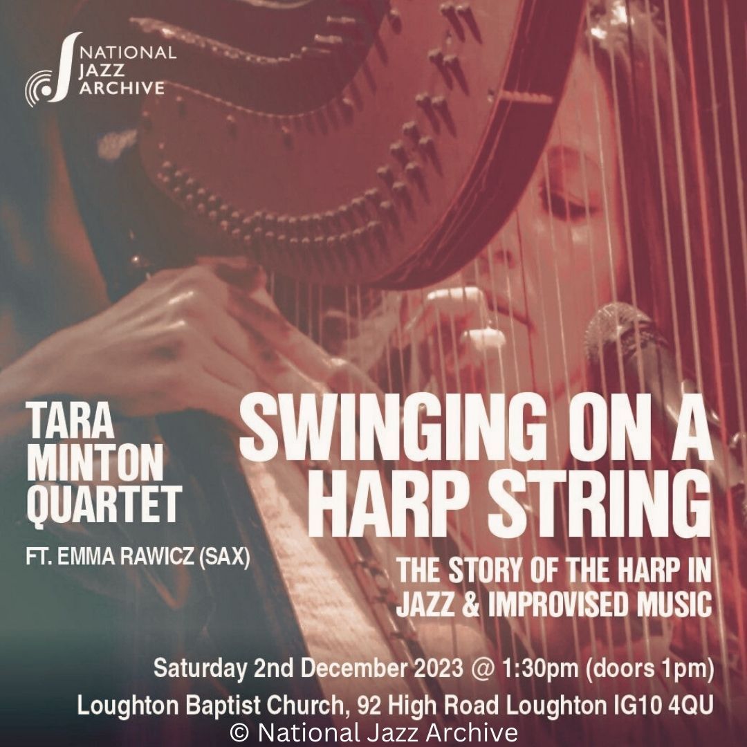 Tara Minton Quartet ft Emma Rawicz, live at Loughton Baptist Church.

Saturday 2nd December, 1pm. 

Tickets here -&gt; buff.ly/47nlwEX