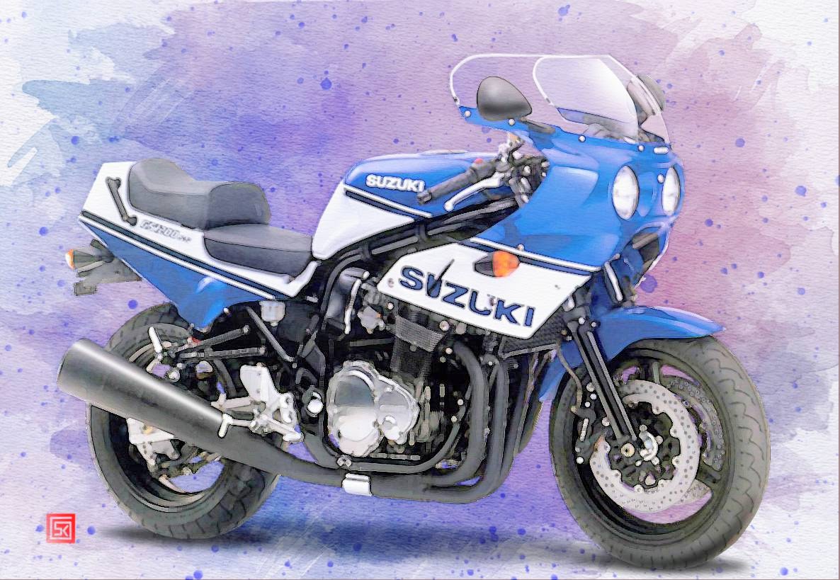 #SUZUKI #GS1200SS #イラスト #バイクイラスト #バイク乗りと繋がりたい  #バイク好きな人と繋がりたい  #イラスト好きな人と繋がりたい