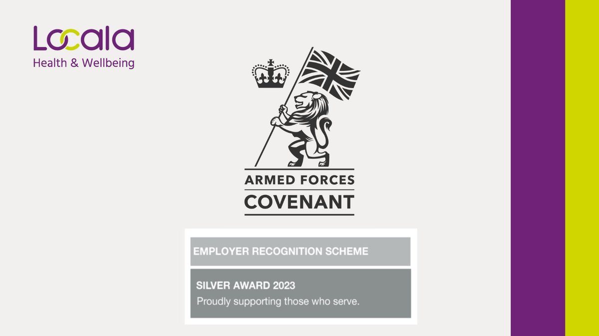 On this #RemembranceSunday2023, Locala is proud to share that we achieved the Silver Award in the Employer Recognition Scheme which acknowledges employers who have provided exceptional support to the armed forces community. bit.ly/3hltxWt #LestWeForget