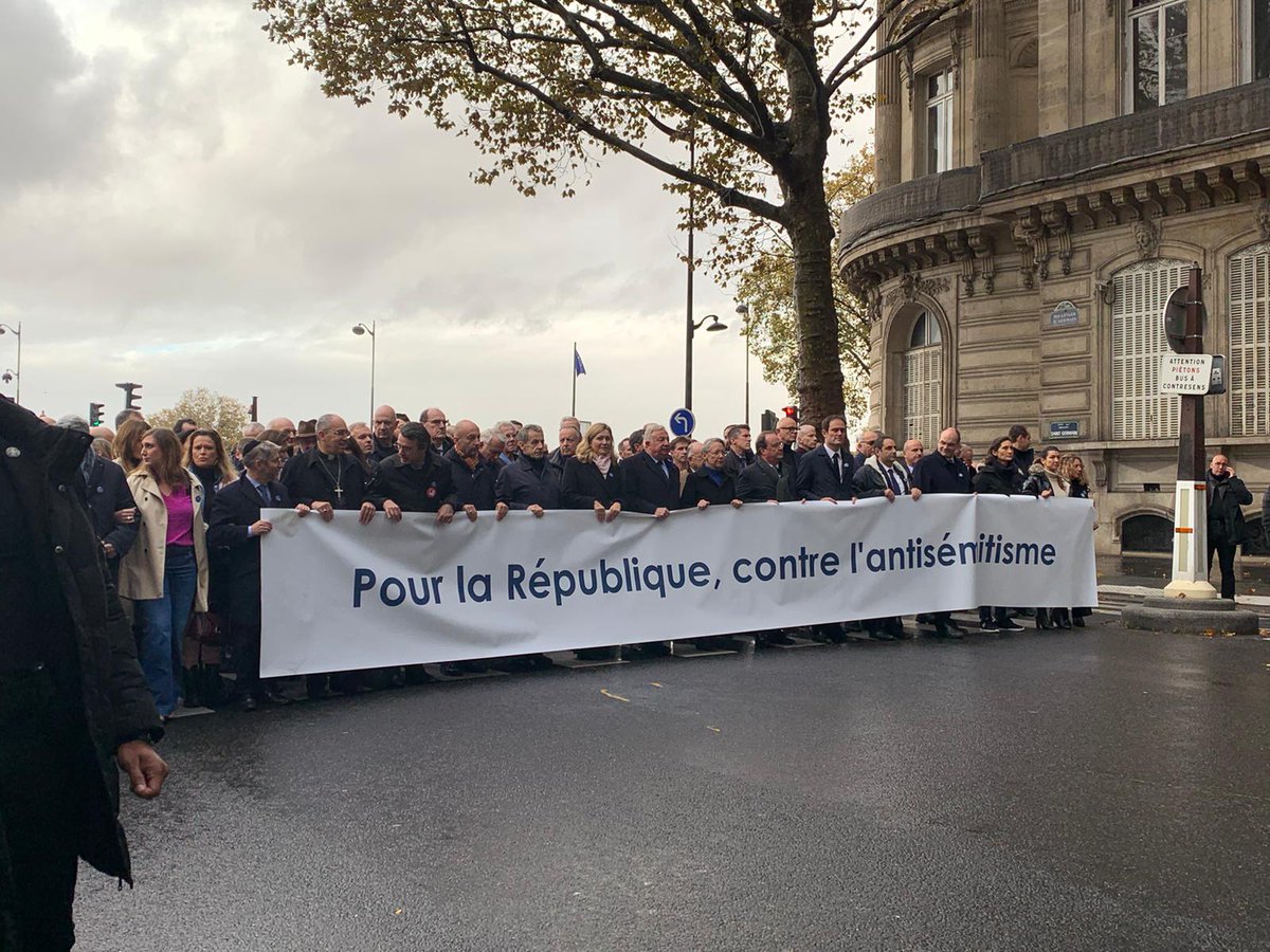 À la marche contre l’antisémitisme. 

Toutes et tous unis pour la République et contre l’antisémitisme.

#MarcheContrelAntisemistisme
#DimancheJeMarche